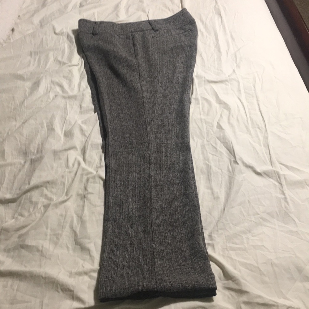 Seventh Avenue black tweed pants